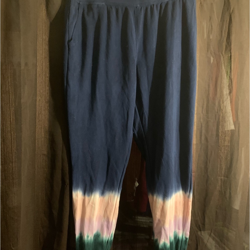 Wild fox Sweat pants tie dye.